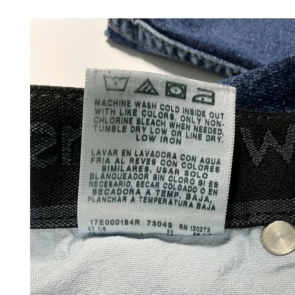 Wrangler Mens Blue Denim Straight Leg Jeans Premium Quality Comfort 44x29